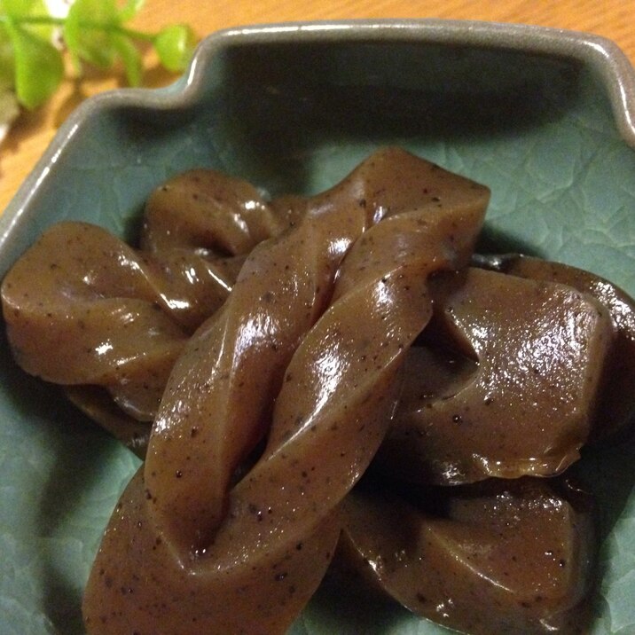 こんにゃくのヘルシー煮物